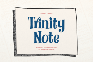 Related font Trinity Note