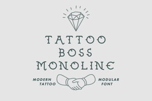 Tattoo Boss Monoline