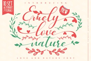 Emely love nature
