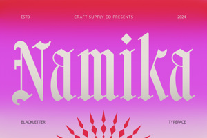Related font CS Namika