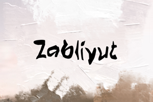 Related font z  Zabliyut
