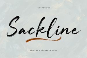 Related font Sackline