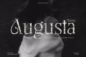 Related font CS Augusta Stamp