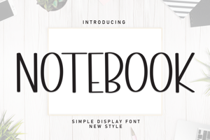 Related font Notebook