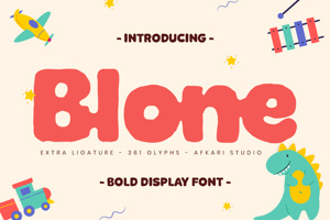 Related font Blone