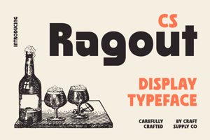 Related font CS Ragout