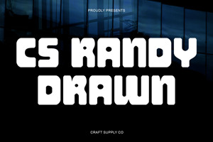 Related font CS Randy Drawn