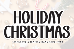 Related font Holiday Christmas