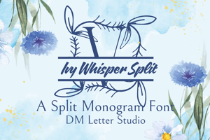 Ivy Whisper Split Monogram