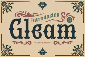 Related font CS Gleam