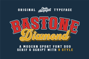 Bastone Diamond Script