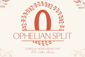 Ophelian Split Monogram