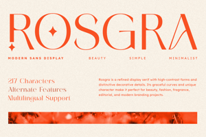Related font Rosgra