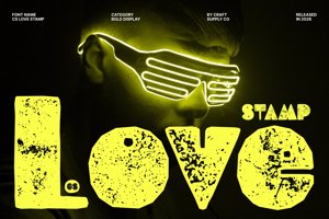 Related font CS Love Stamp