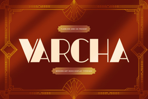 Related font VARCHA