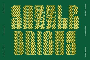 Related font Sazzle Bricks