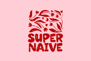 Related font Super Naive