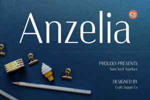 Related font CS Anzelia