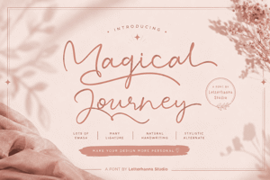 Related font Magical Journey
