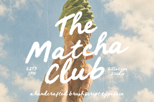 Related font RT The Matcha Club