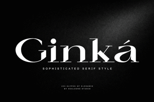 Related font Ginka