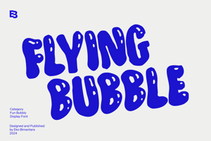 Related font Flying Bubble