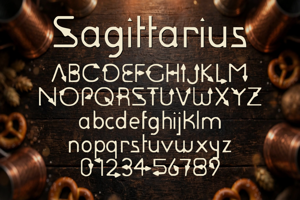 Related font Sagittarius
