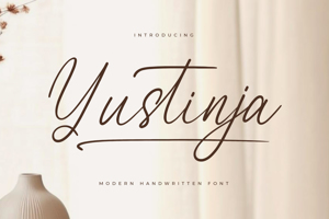 Related font Yustinja
