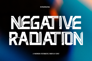 Related font Negative Radiation