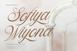 Related font Sofiya Wiyona