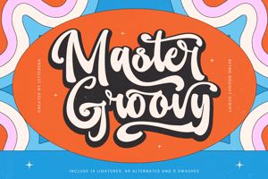 Related font Master Groovy VERSION
