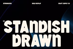 Related font CS Standish Drawn