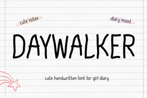 Related font Daywalker