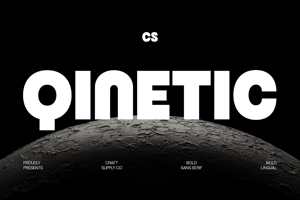 Related font CS Qinetic