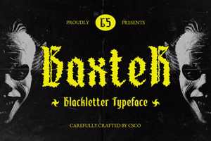 Related font CS Baxter