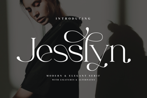 Related font Jesslyn