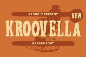 Related font Kroovella