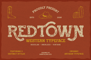 Related font Redtown