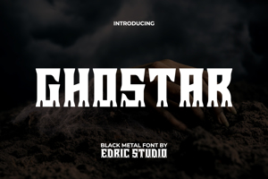 Related font Ghostar