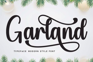 Related font Garland