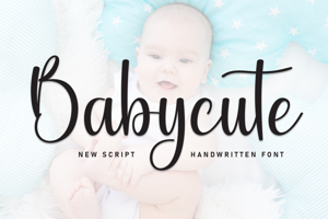 Related font Babycute