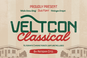 Related font Veltcon