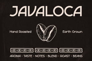 Related font JAVALOCA