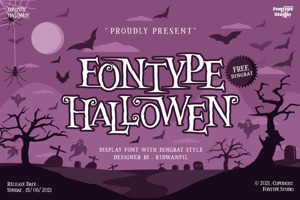 Fontype Hallowen