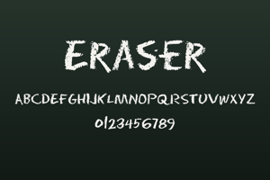 Related font Eraser