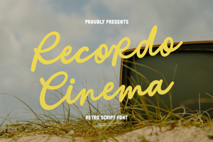 Related font Recordo Cinema