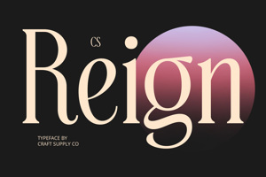 Related font CS Reign