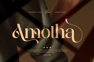 Related font Amotha