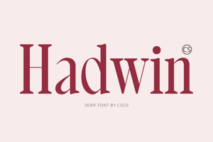 Related font CS Hadwin