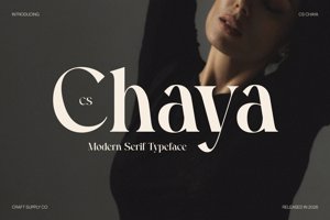 Related font CS Chaya